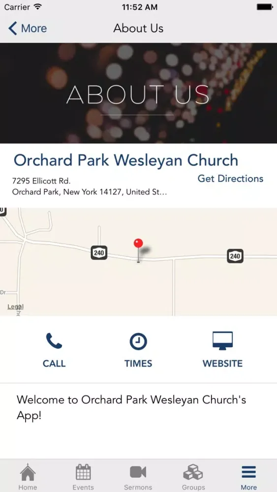 ภาพหน้าจอของ Orchard Park Wesleyan Church