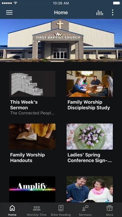 ภาพหน้าจอของ Huber Heights First Baptist