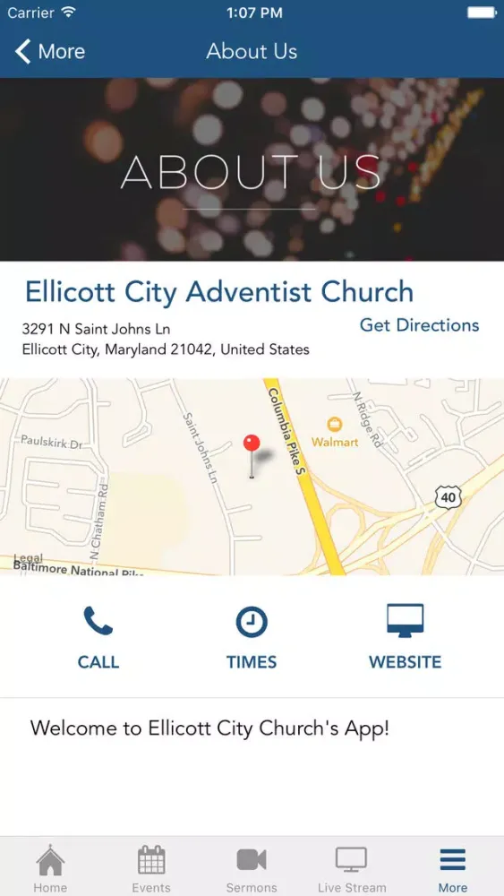 Ellicott City Adventist Church स्क्रीनशॉट
