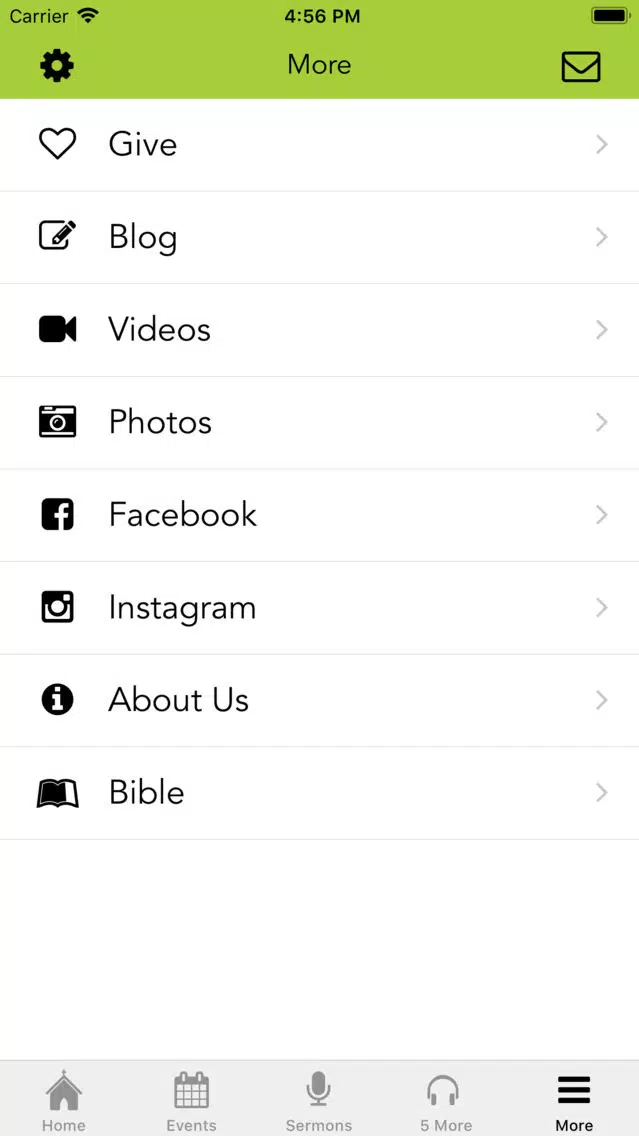 Covenant Presbyterian App Screenshots