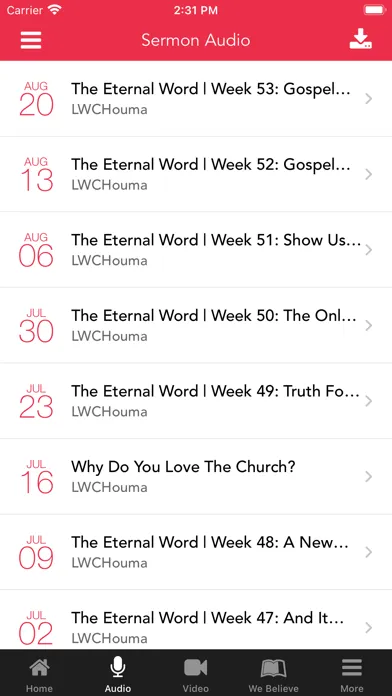 ภาพหน้าจอของ Living Word Church