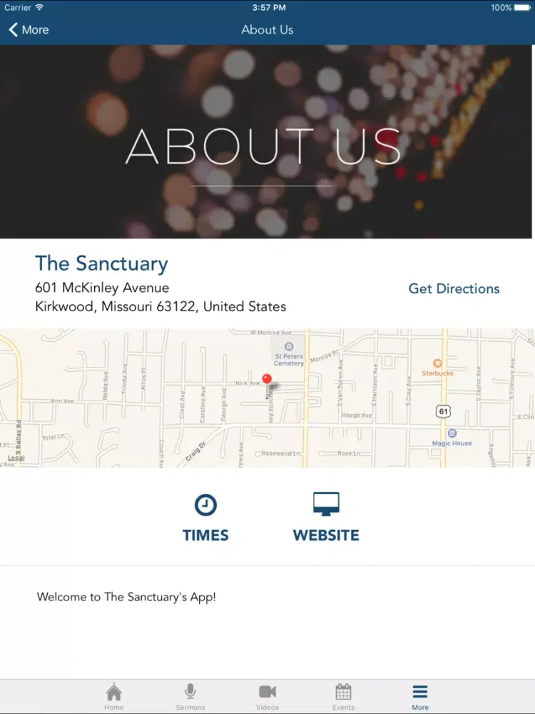 The Sanctuary - Saint Louis iPad  スクリーンショット
