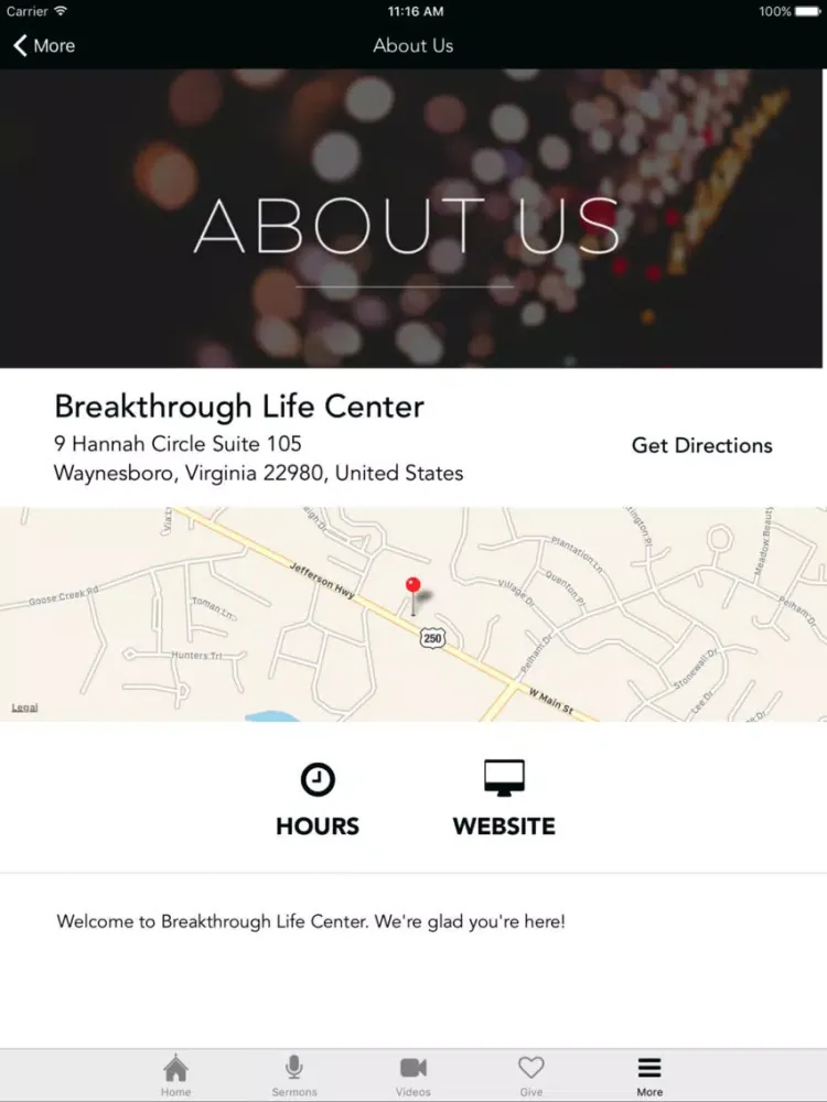 Breakthrough Life Center iPad  سکرین شاٹس