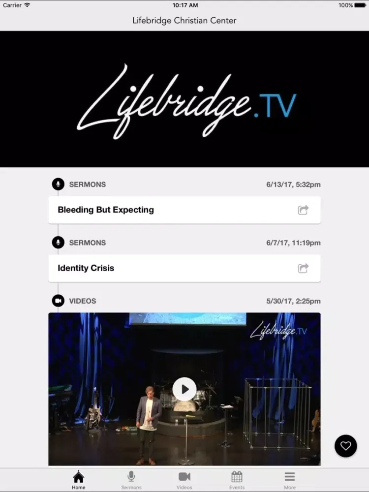 LifeBridge Christian Center iPad  Screenshots