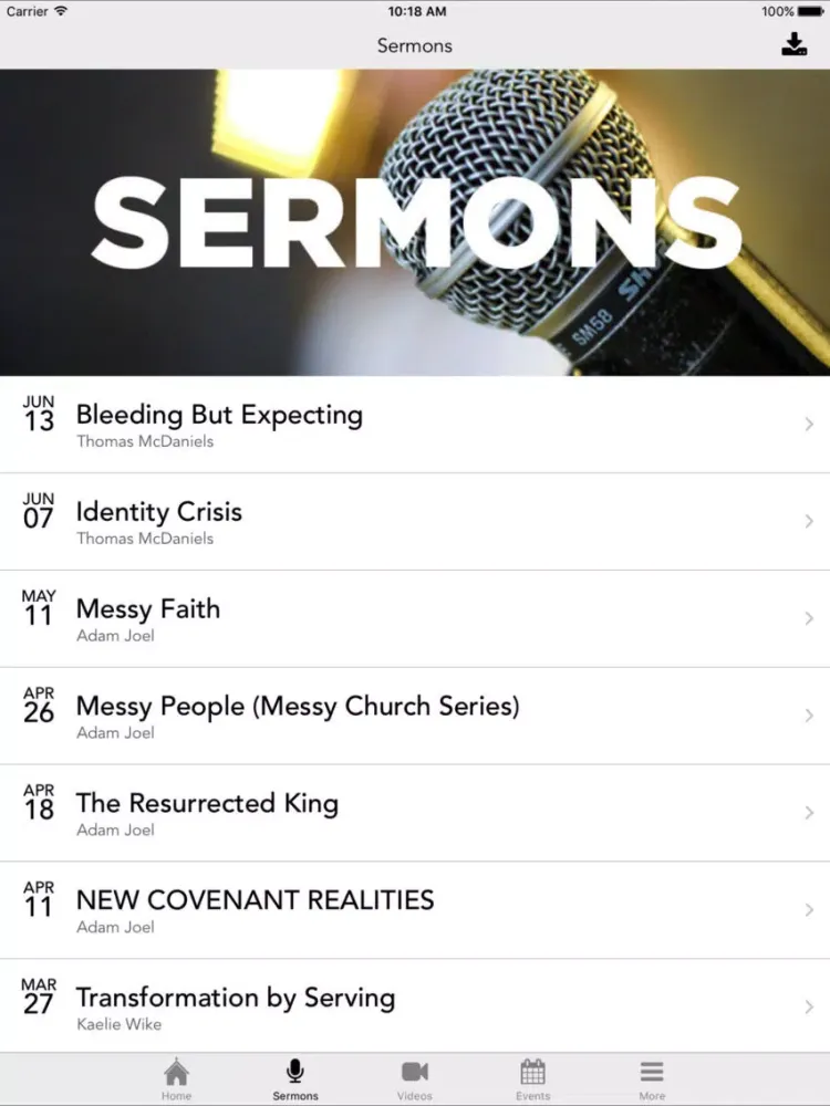 LifeBridge Christian Center iPad  Screenshots