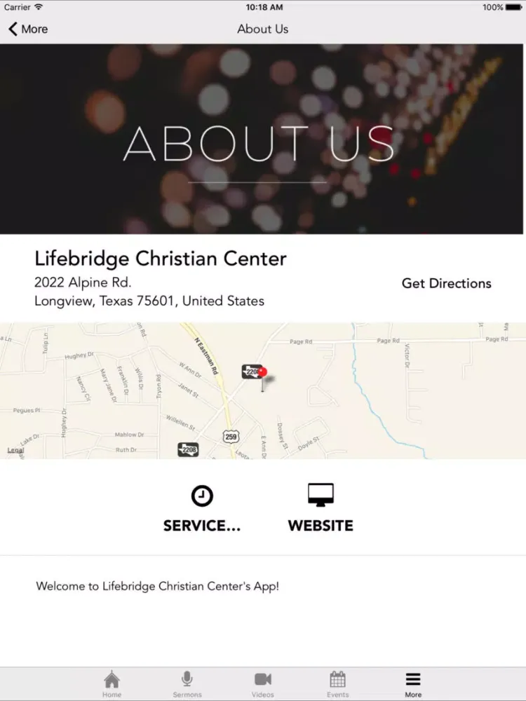 LifeBridge Christian Center iPad  Screenshots