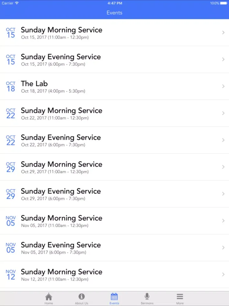 St Mike's Church, Aberystwyth iPad  Screenshots