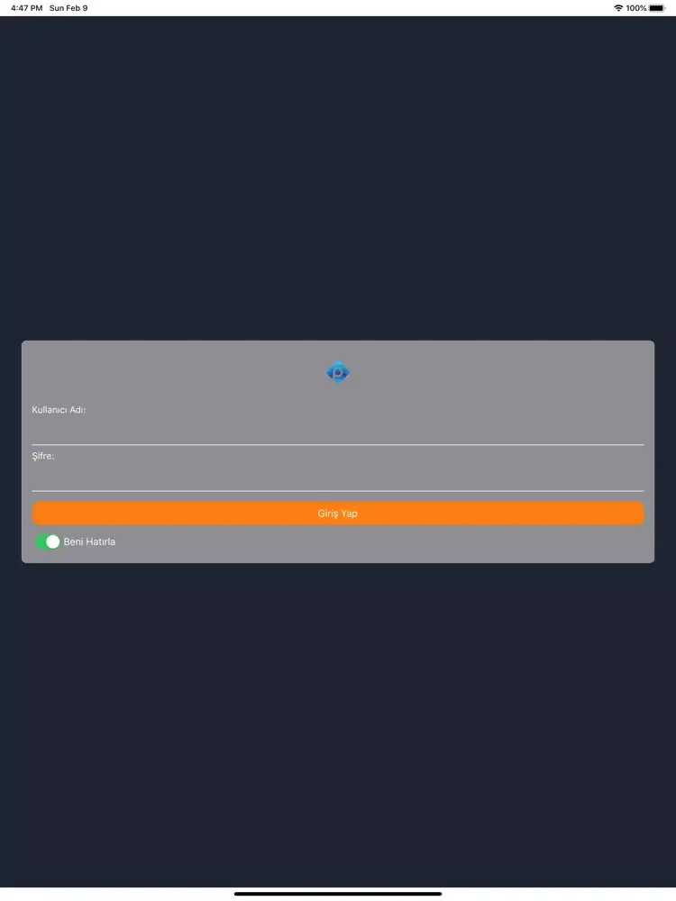 Ảnh chụp màn hình của PassLine iPad 