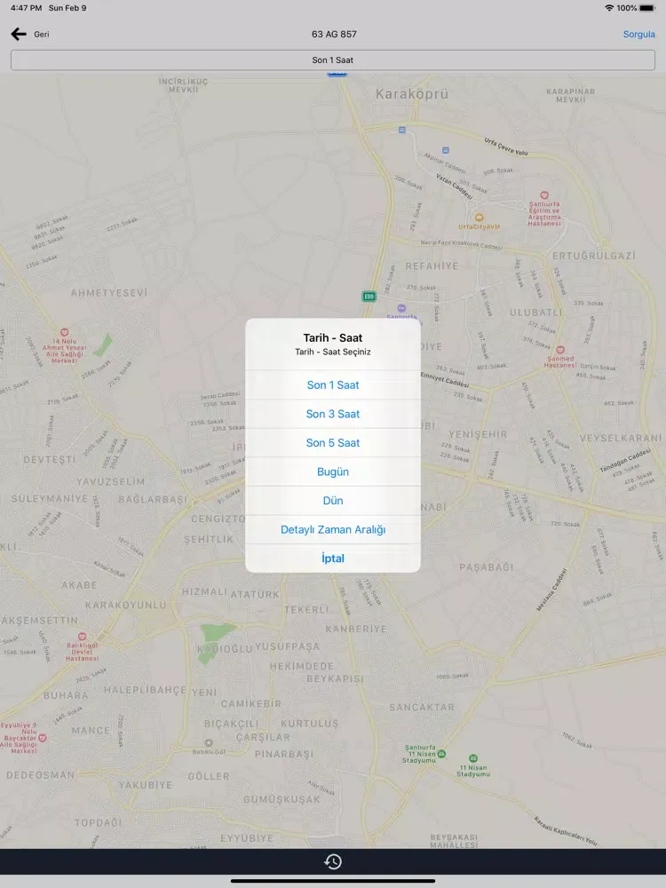 Ảnh chụp màn hình của PassLine iPad 