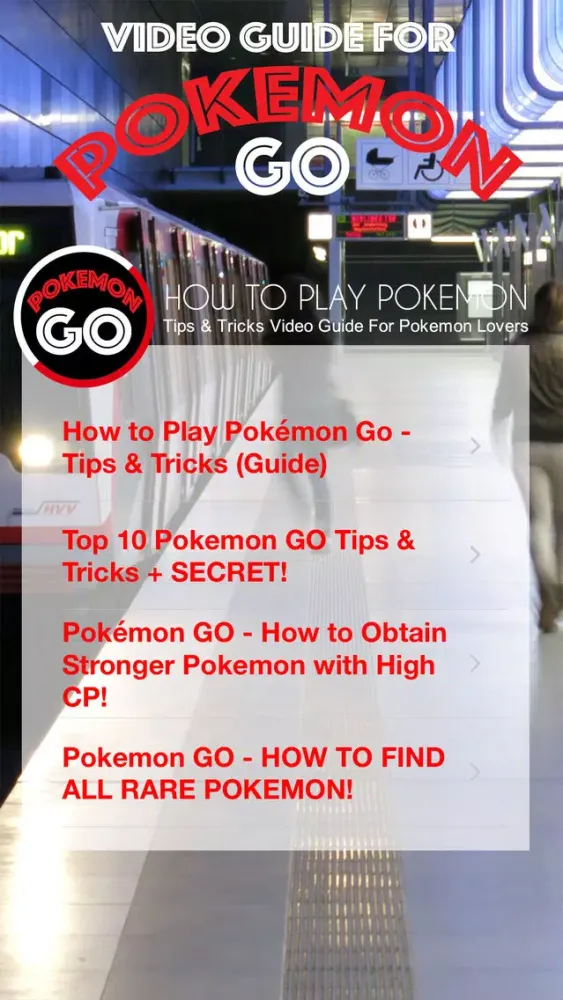 Zrzuty ekranu How to Play For Pokemon Go - Tips & Tricks (Video Guide)