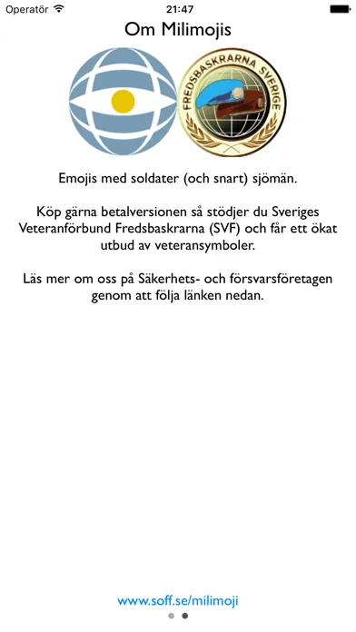 Tangkapan skrin Milimoji Light