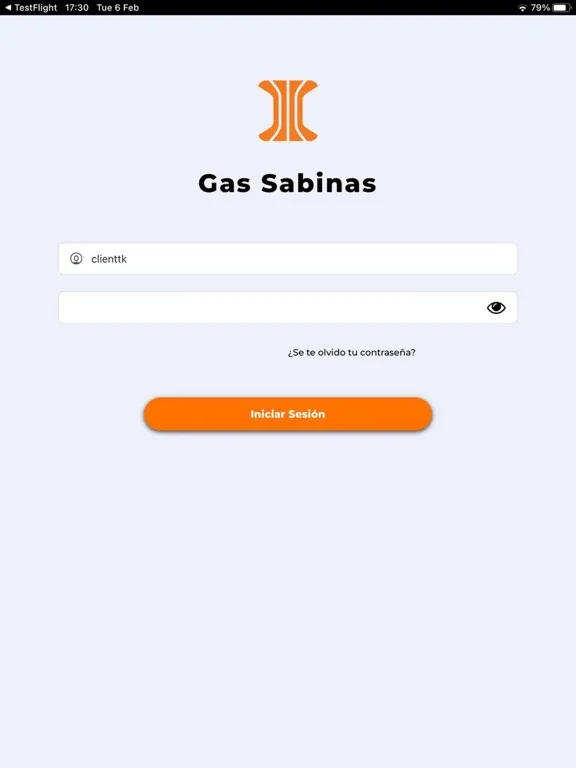 Gas Sabinas Clientes iPad 应用截图
