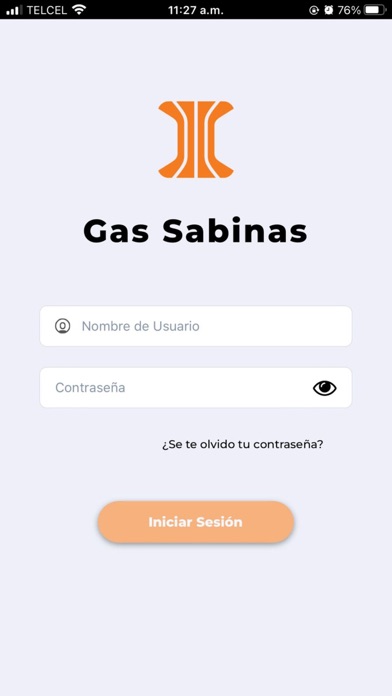 Tangkapan skrin Gas Sabinas Clientes