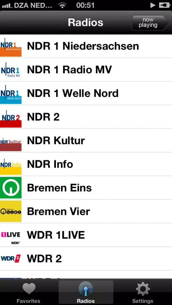 Captures d'écran de Germany Radios
