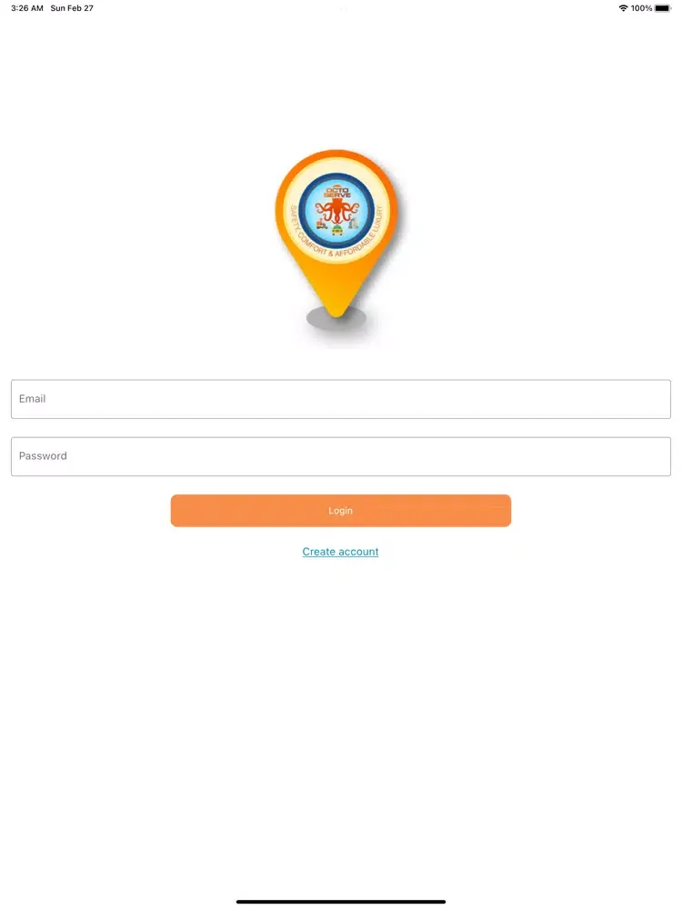Zrzuty ekranu Octo Serve Driver iPad 