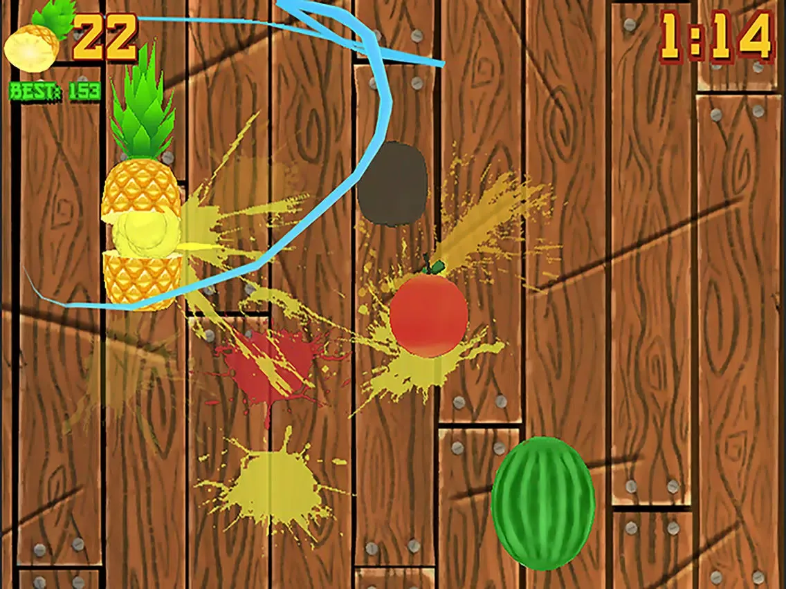 Slice the fruits iPad 應用截圖
