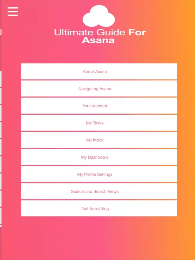 Ultimate Guide For Asana:Team Tasks & Conversation iPad  Screenshots