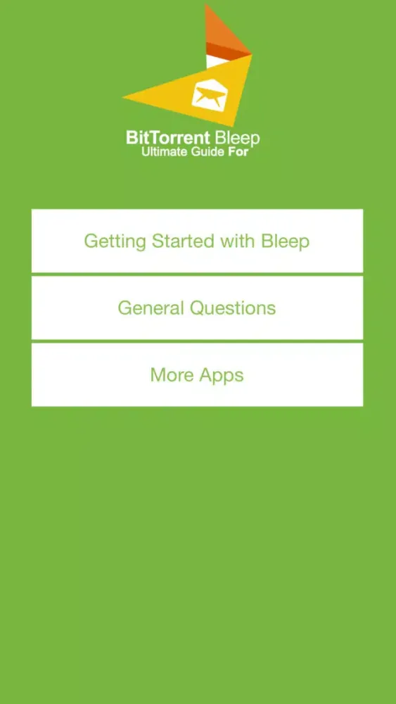 Ultimate Guide For BitTorrent Bleep Screenshots