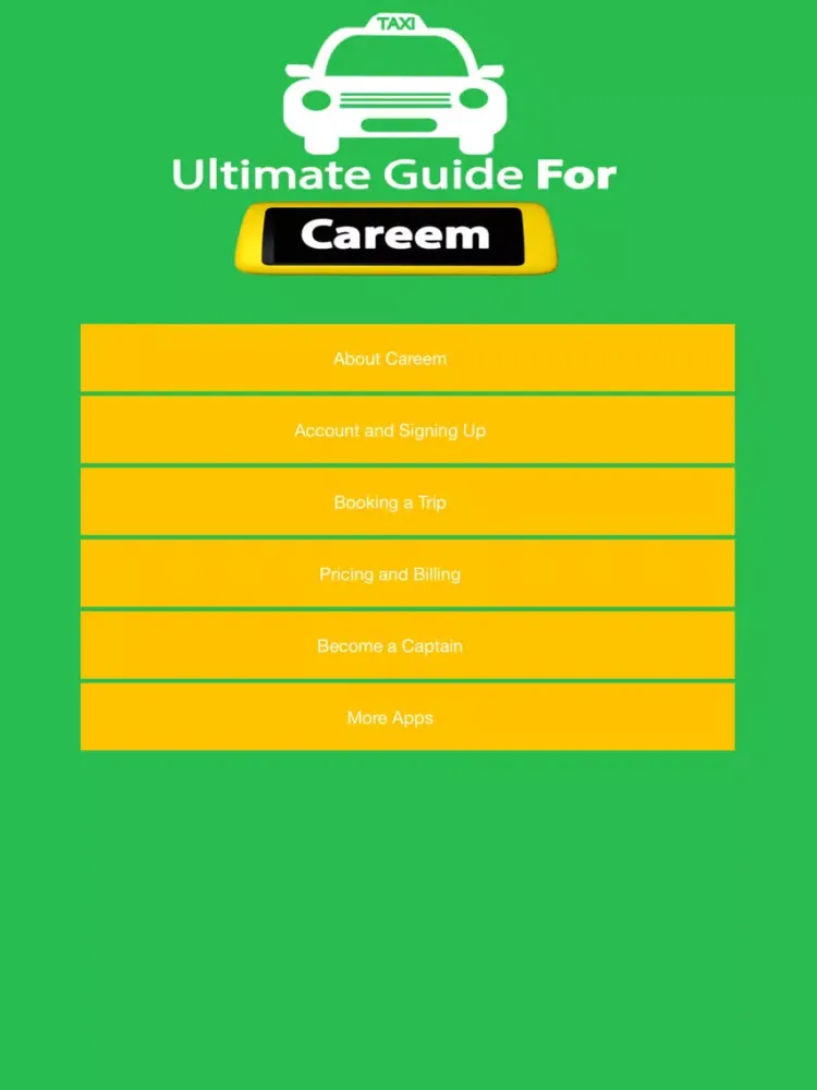 Capturas de tela do Ultimate Guide For Careem كريم iPad 