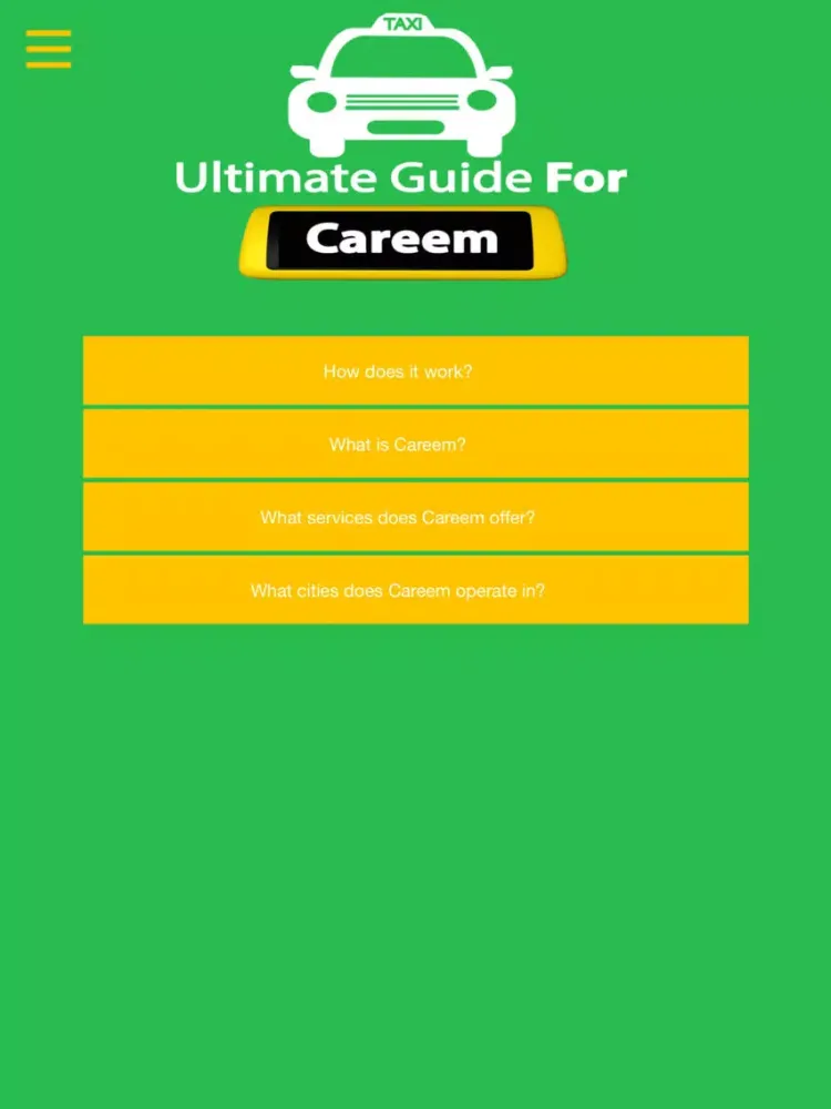 Capturas de tela do Ultimate Guide For Careem كريم iPad 