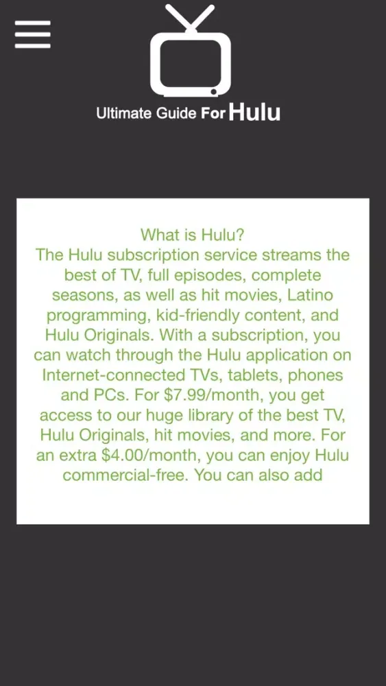 Ultimate Guide For Hulu: Watch the latest TV Shows Screenshots
