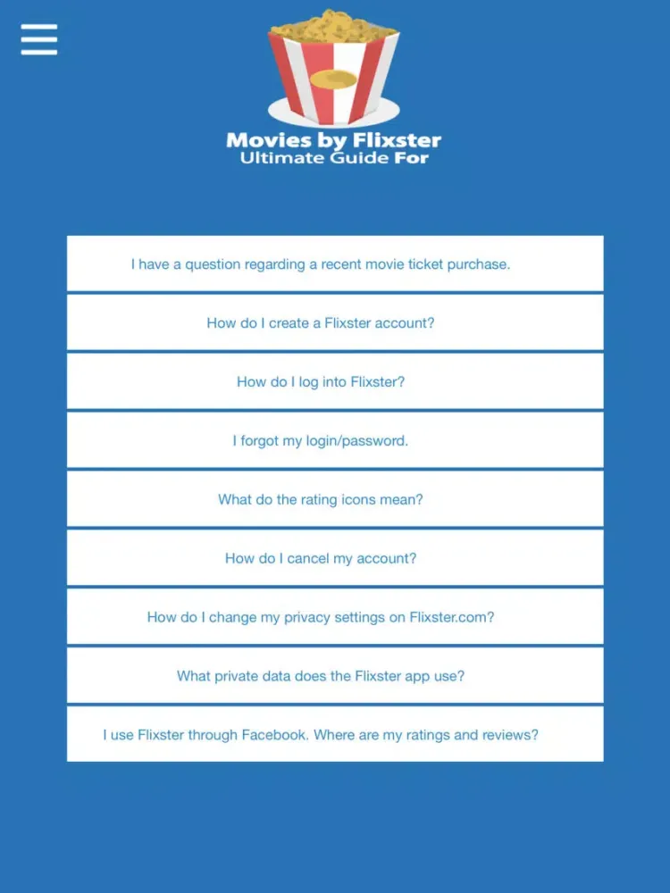Screenshot di Ultimate Guide For Flixster iPad 