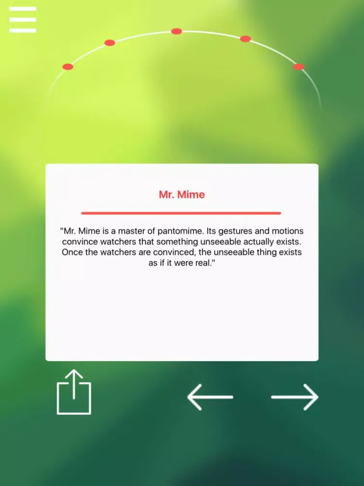 Ultimate Guide For Pokémon GO Characters iPad  Ekran Görüntüleri