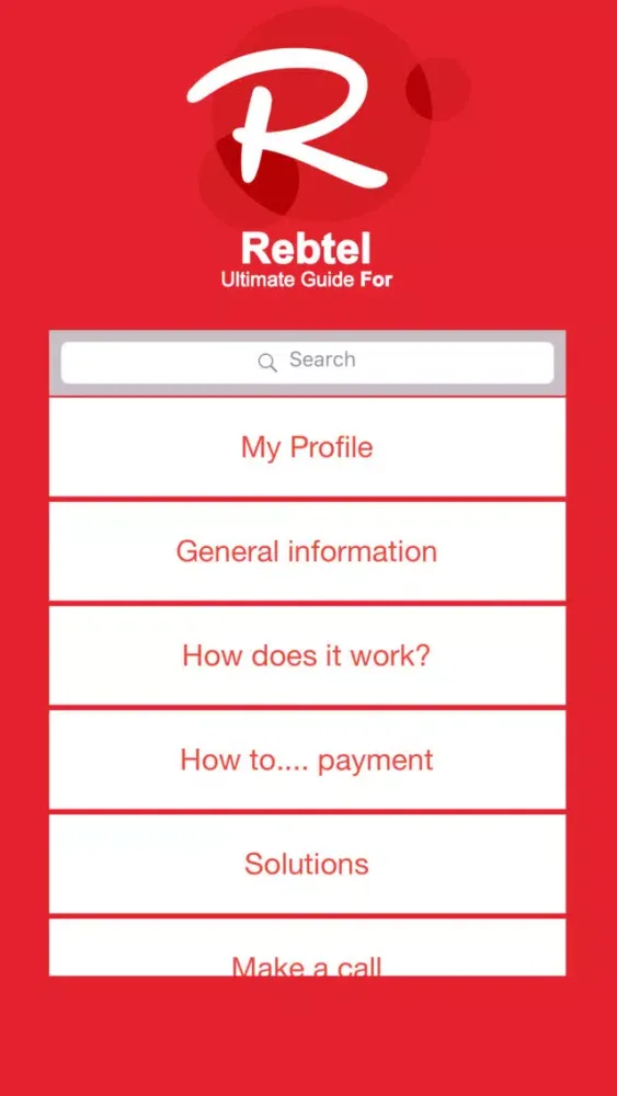 Скриншоты Ultimate Guide For Rebtel