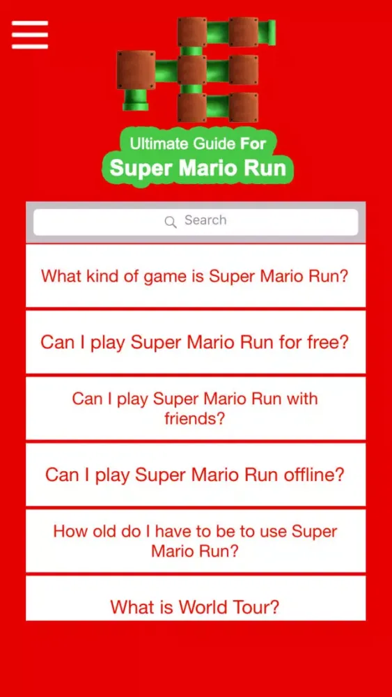 Ảnh chụp màn hình của Ultimate Guide For Super Mario