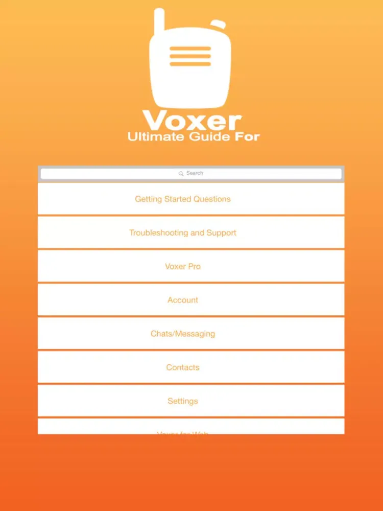 Ultimate Guide For Voxer Walkie Talkie Messenger iPad  Screenshots