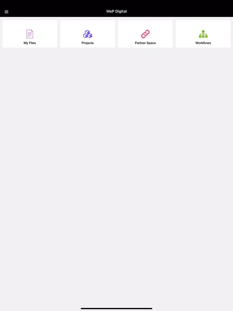 WEP DMS iPad  스크린샷