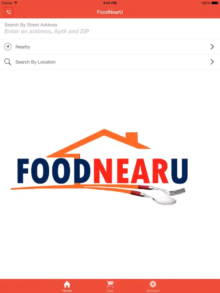 Скриншоты Food Near U – Restaurant Pickup Delivery Order App iPad 