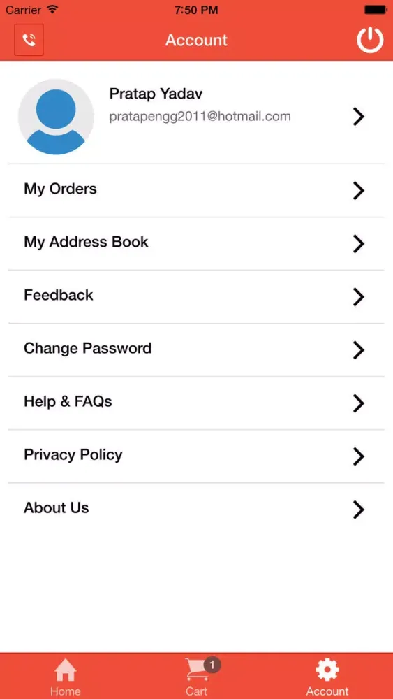 Скриншоты Food Near U – Restaurant Pickup Delivery Order App
