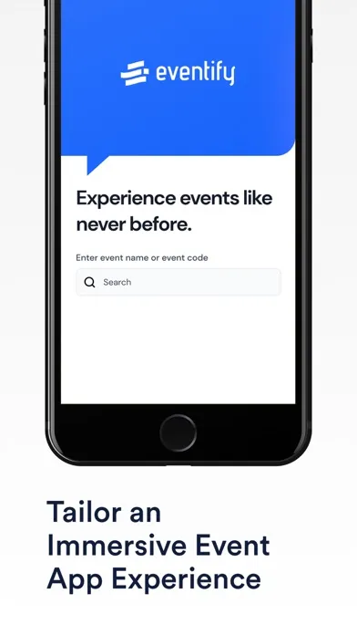 Screenshot di Eventify