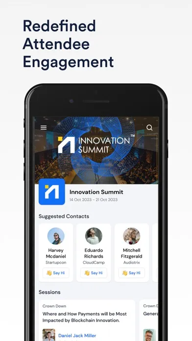 Screenshot di Eventify
