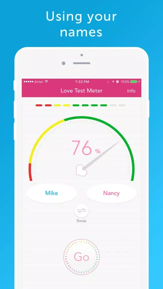 Capturas de pantalla de Love Test Meter - Relationship Compatibility