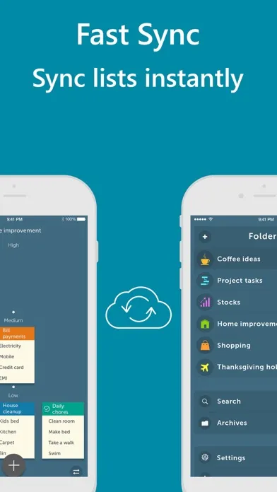 Ảnh chụp màn hình của Orderly - Simple to-do lists