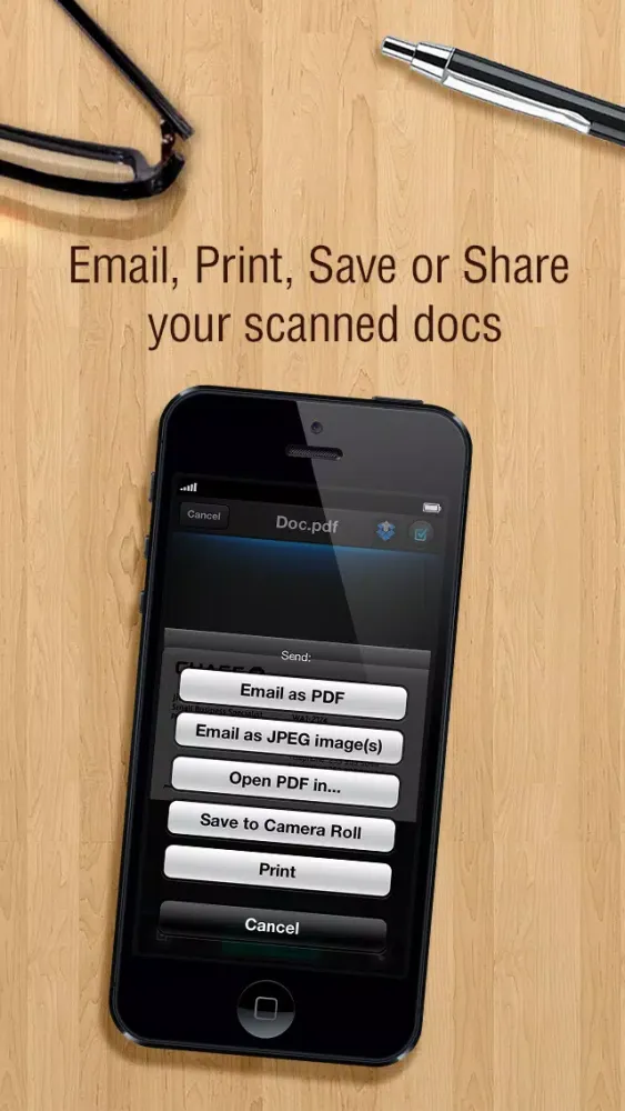 صور LazerScanner - Scan multiple doc to pdf and auto upload to Dropbox Free