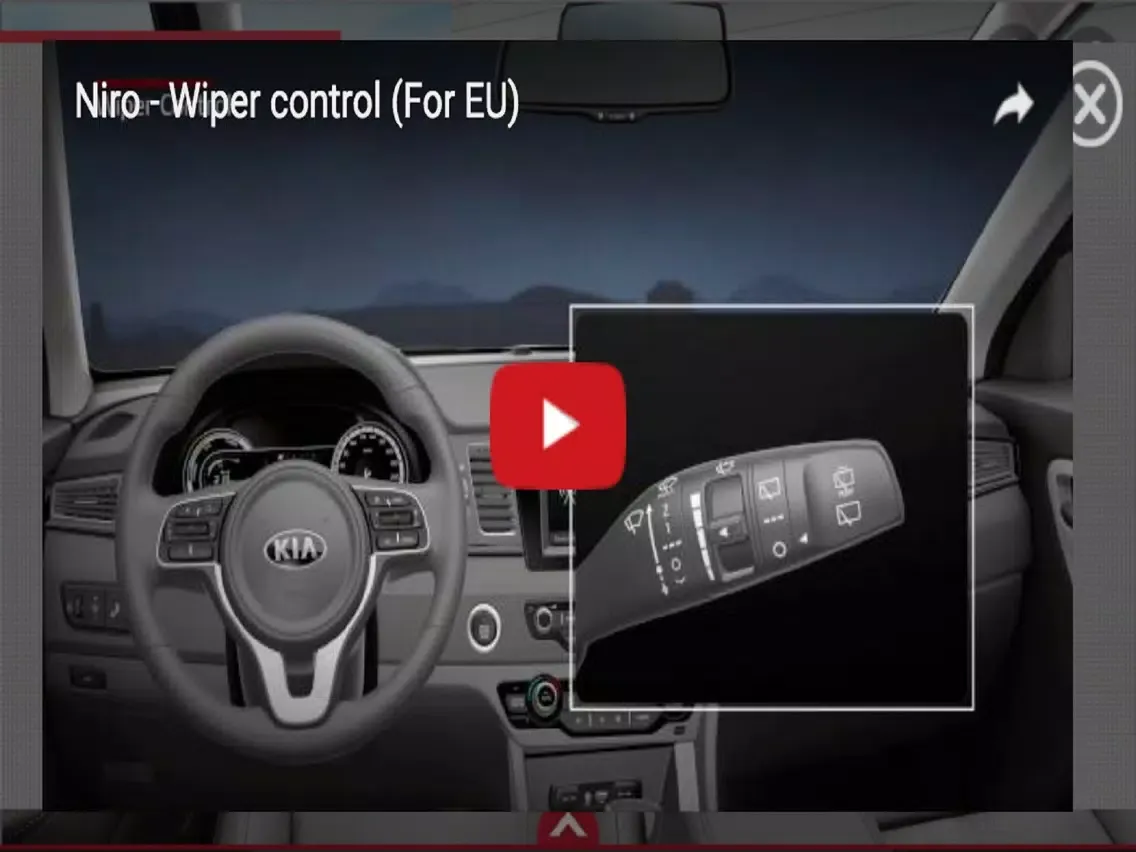 Скриншоты KIA AR Owner's Manual iPad 