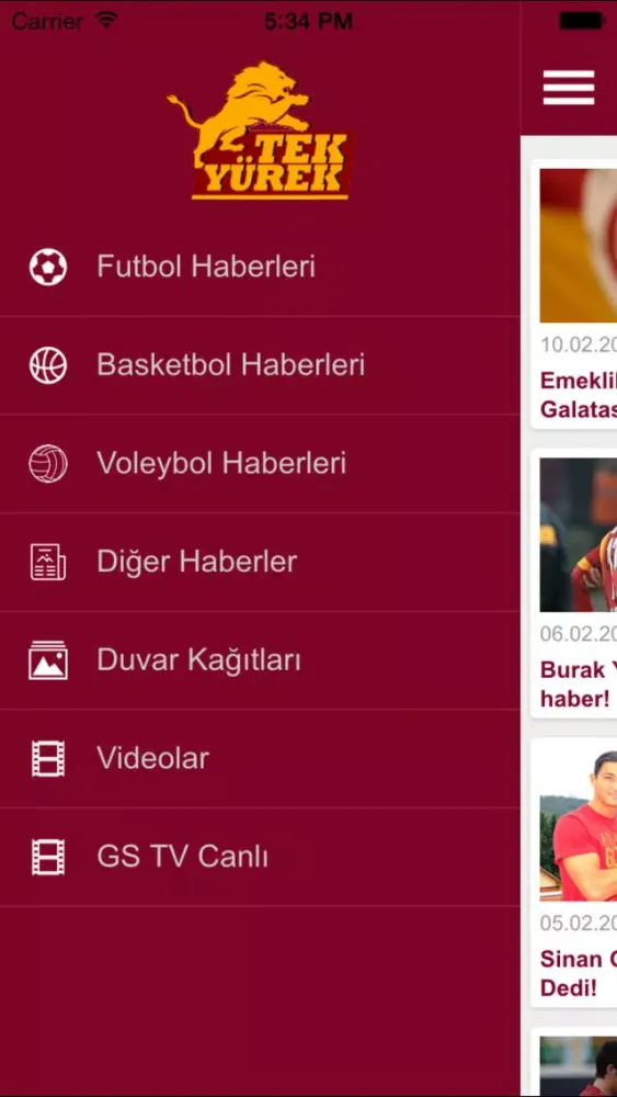 Tek Yürek应用截图