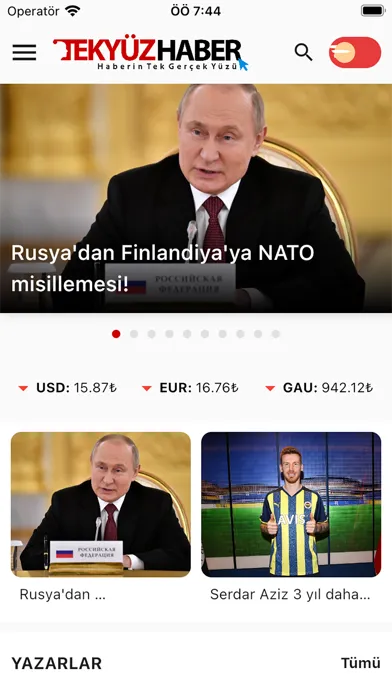 Tekyüz Haber Screenshots