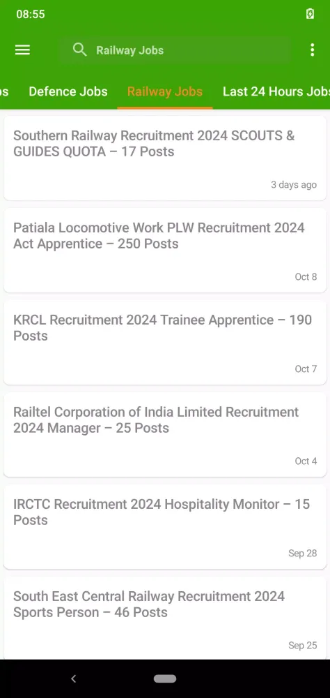 Screenshot di Jobs In Telangana