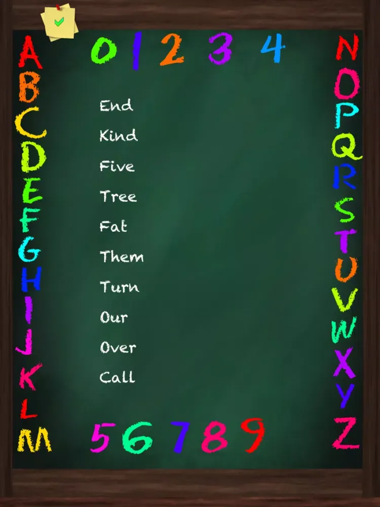 Kids ABC Order iPad  スクリーンショット