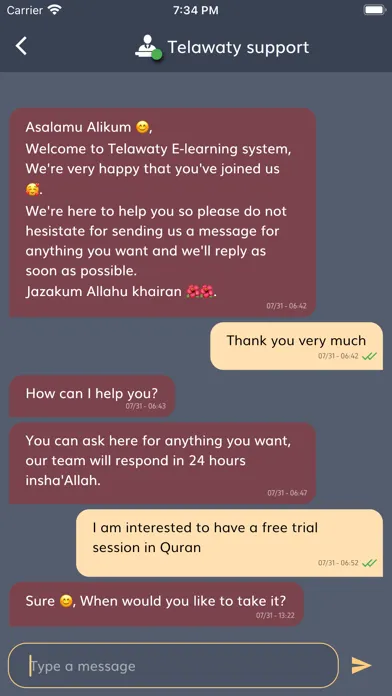Telawaty | Quran E-Learning应用截图