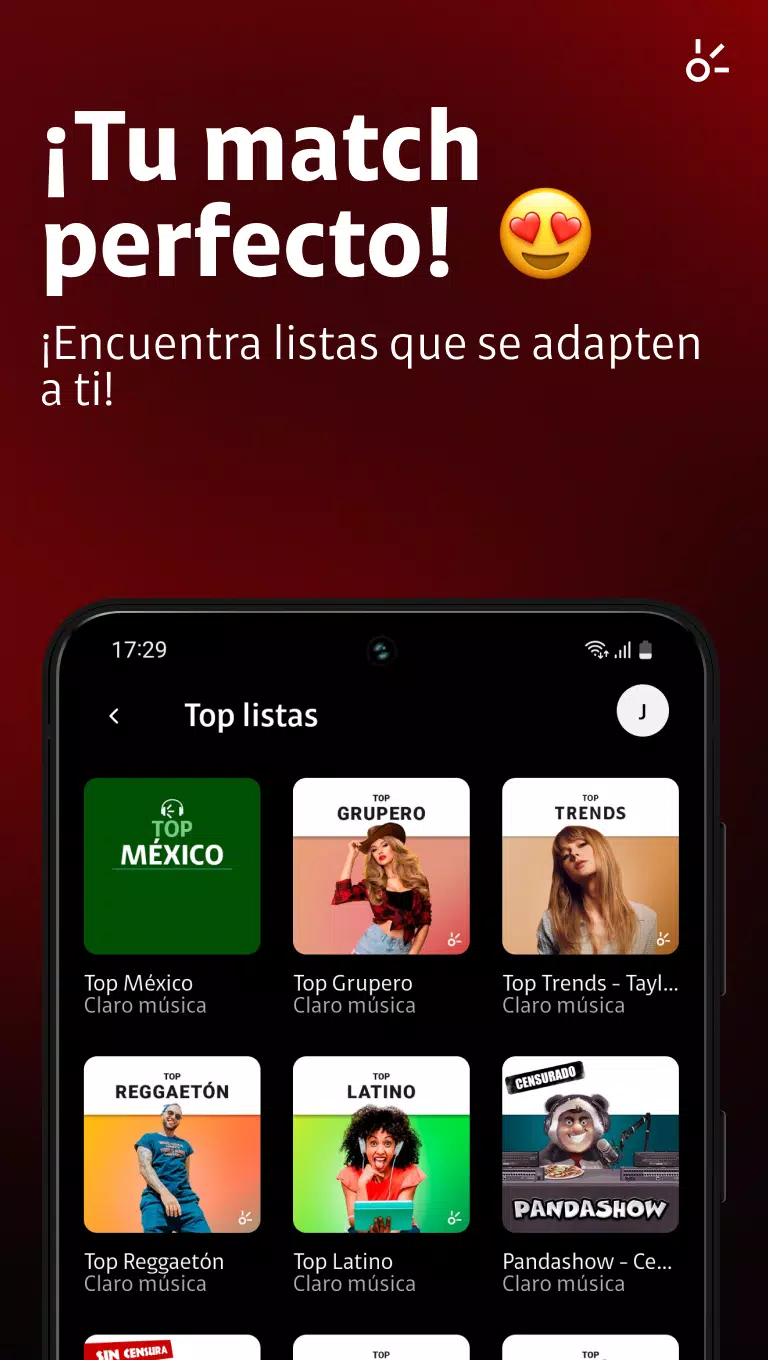 Claro Música Ekran Görüntüleri