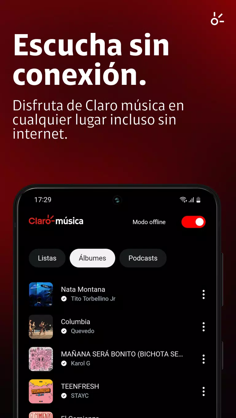 Claro Música Ekran Görüntüleri