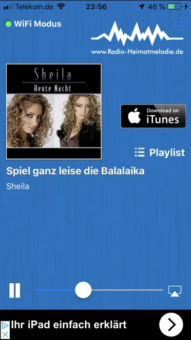 Capturas de tela do Radio Heimatmelodie