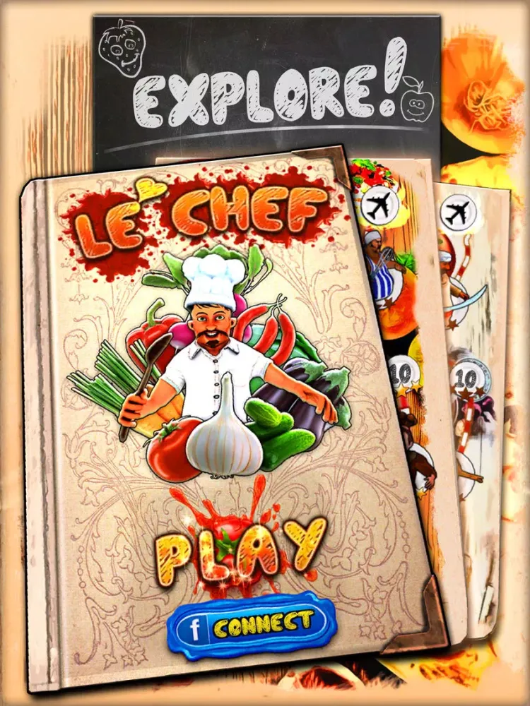 Capturas de pantalla de Le Chef: Cookie Blast mania iPad 