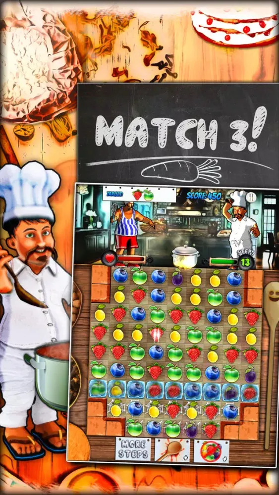 Capturas de pantalla de Le Chef: Cookie Blast mania
