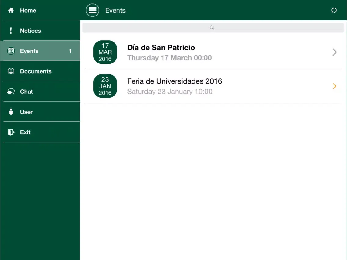 Colegio San Patricio iPad  스크린샷